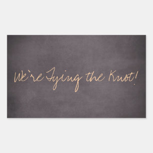 Nous essayons le noeud Mariage Inviter Stickers