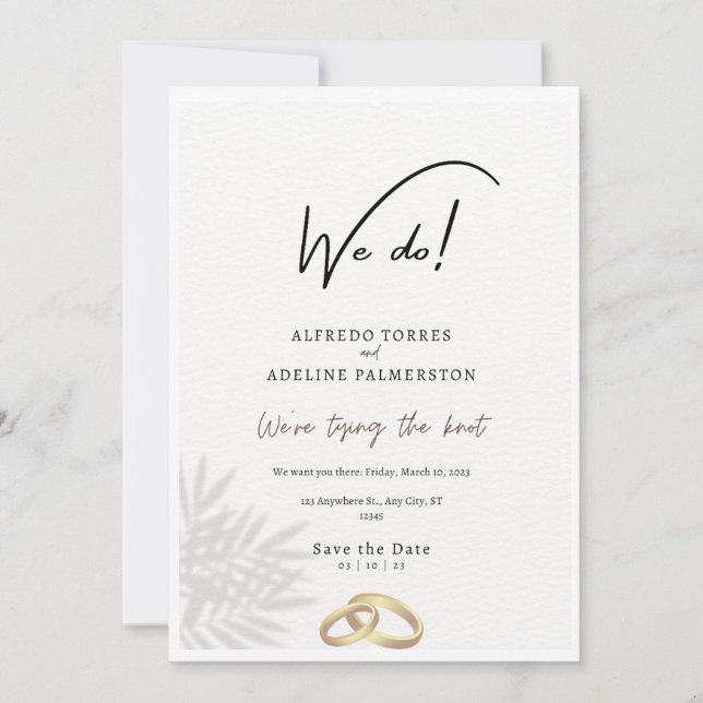 Nous faisons des cartes pour mariage et télécharge (Devant)