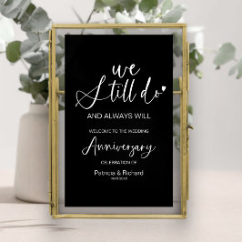 Nous Faisons Encore Mariage Anniversaire Affiche d