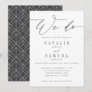 nous faisons faire-part de mariage