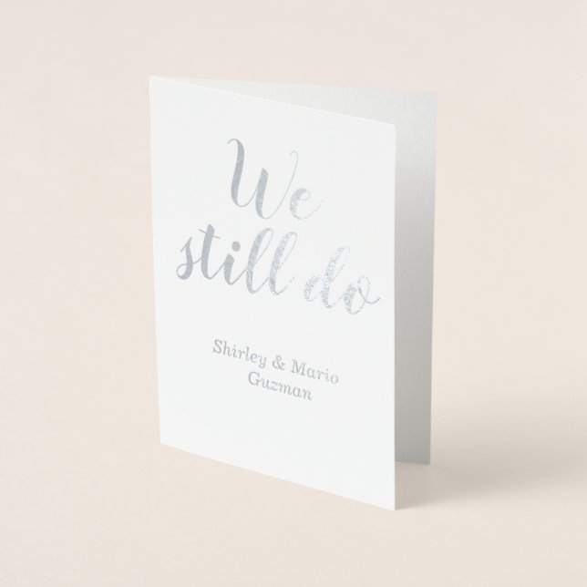 Nous faisons toujours la carte Foil (Devant)