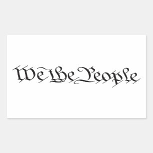 NOUS LE PEUPLE - CONSTITUTION - Stickers patriotiq