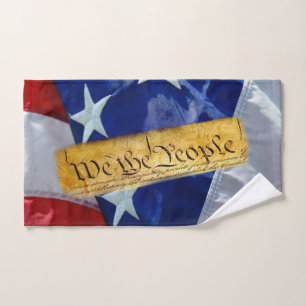 Nous Le Peuple Drapeau Américain