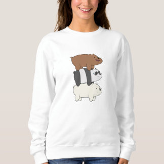 Nous les ours nus sweatshirt pour les femmes
