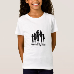 nous marchons par la foi Famille T-Shirt