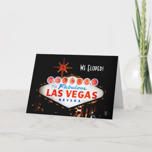 Nous nous sommes enfuis pour se marier ! Carte de (Devant)
