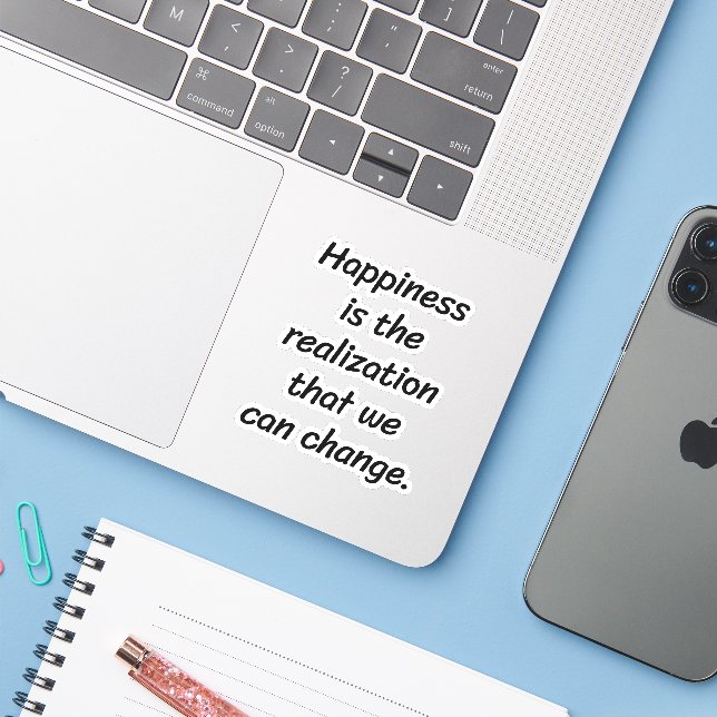 Nous Pouvons Changer Le Sticker Vinyl Coupé Sur Me (Ordinateur portable avec iPhone)