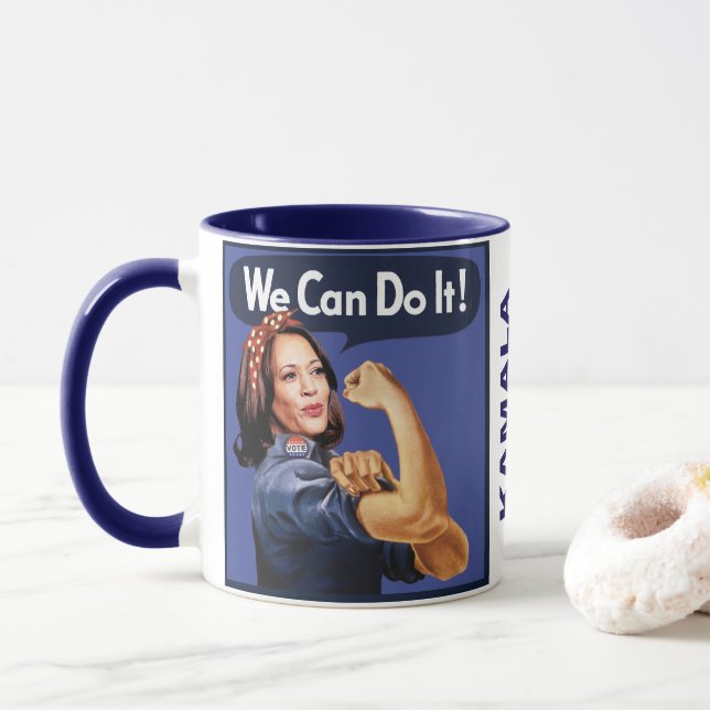 Nous pouvons le faire - Kamala 2024 MUG (Avec donut)