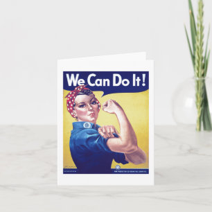 Nous pouvons le faire Rosie la carte Riveter Unite