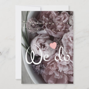 Nous sauvegardons la date de mariage Invitations