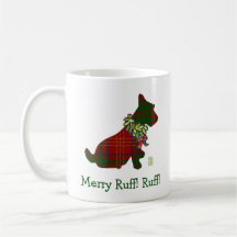 Nous Scottie Chien Merry Ruff ! Ruff ! Mug 11 oz