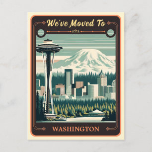 Nous sommes allés à Washington   Carte postale Vin