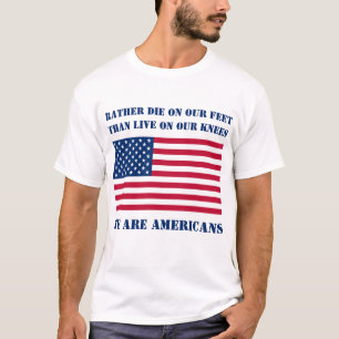 Nous sommes Américains (légers) T-shirts