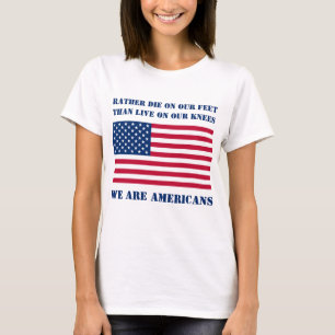 Nous sommes Américains (lumière) T-shirt