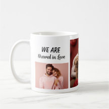 "Nous sommes brassés dans l'amour" tasse photo per