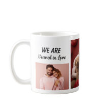 "Nous sommes brassés dans l'amour" tasse photo per