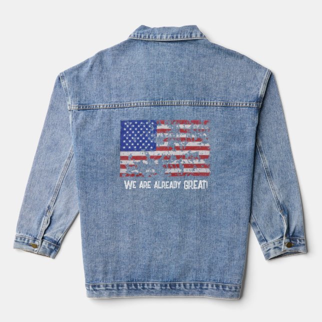 Nous sommes déjà GRANDS ! Veste Denim pour femmes (Verso)
