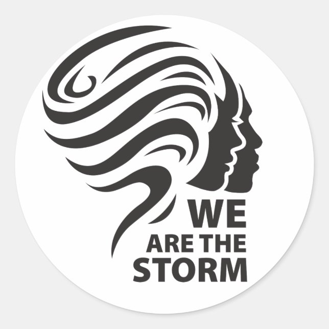 Nous sommes les autocollants Storm (Devant)