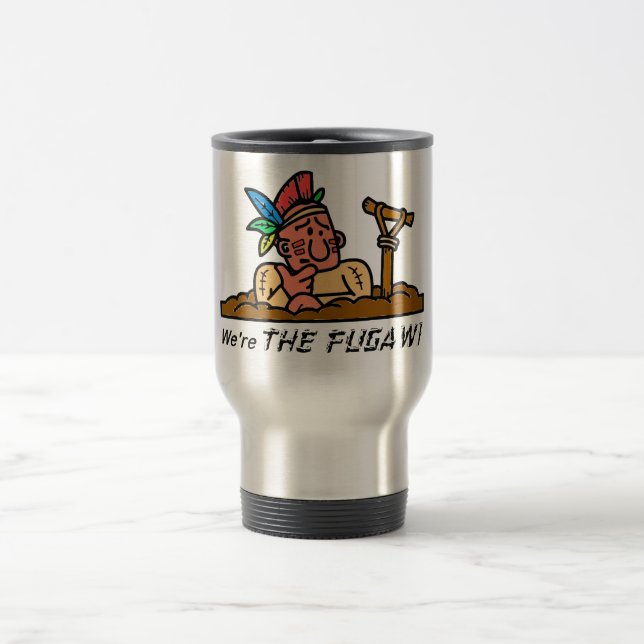 Nous sommes LES FUGAWI - tasse de voyage (Centre)