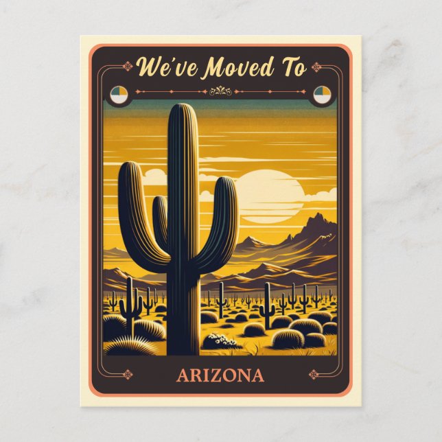 Nous sommes partis en Arizona | Carte postale Vint (Devant)