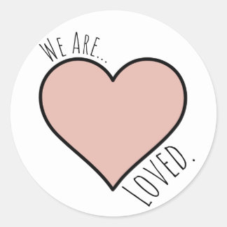 "Nous Sommes... Sticker "aimé"