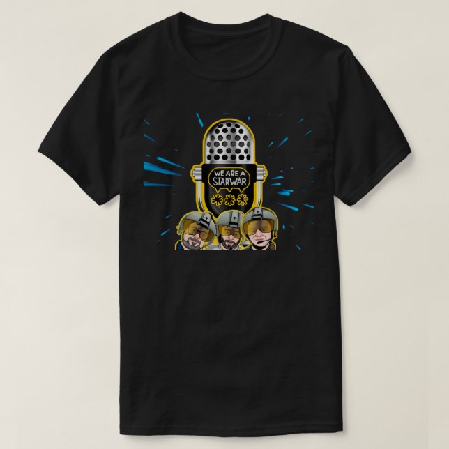 Nous Sommes Un Microphone SW TShirt (Design devant)