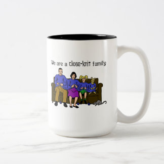 Nous sommes une tasse de famille liée étroitement