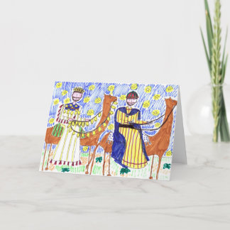 Nous sommes venus pour l'adorer carte de Noël