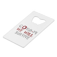 Nous survivrons à COVID-19 - Force et résilience