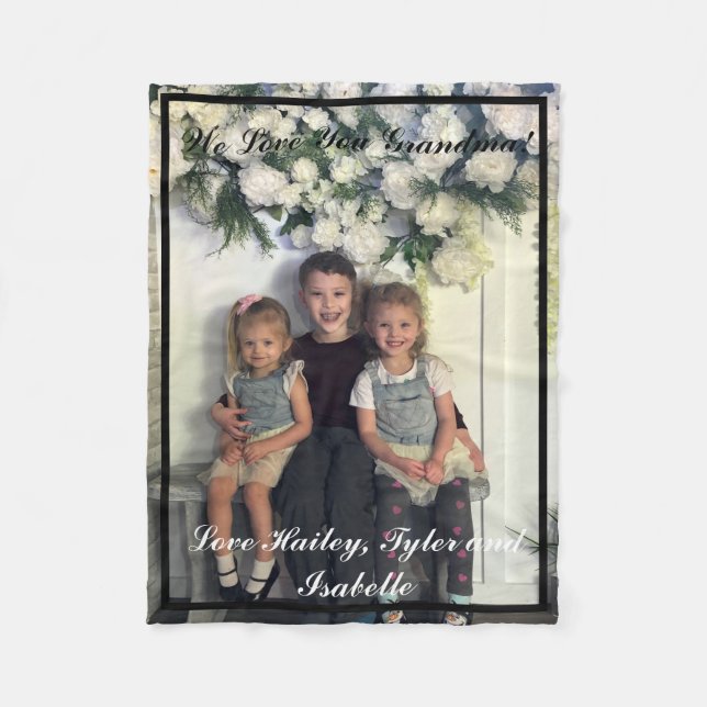 Nous t'aimons, grand-mère photo couverture de la f (Devant)