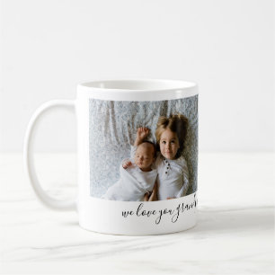 Nous t'aimons, grand-père 2 Photo Mugs personnalis