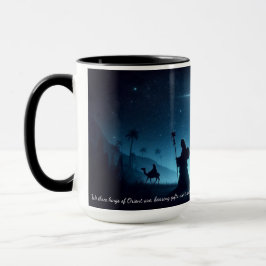 Nous trois rois Nativité Noël Café Mug Cup