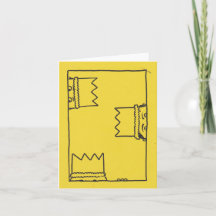 Nous Trois Rois Quirky Carte de Noël