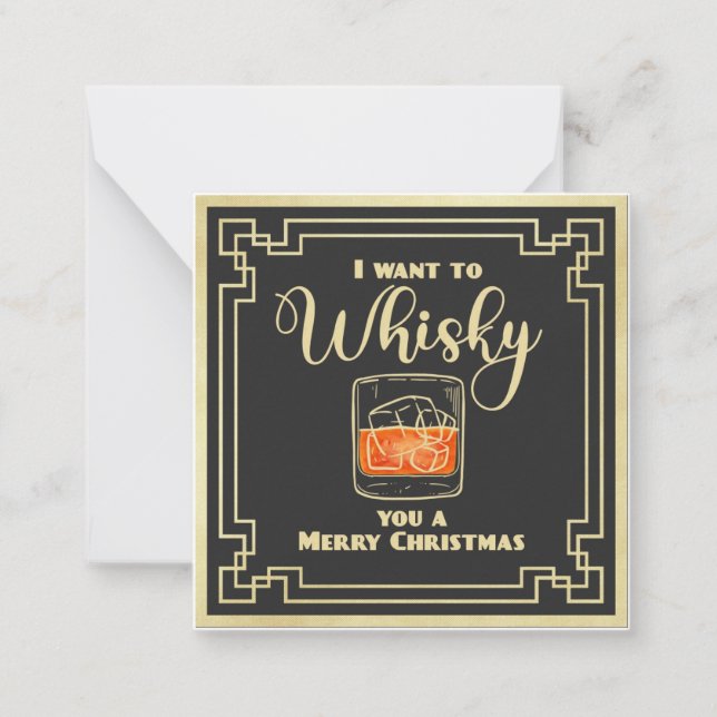 nous voulons vous souhaiter un joyeux noël carte d (Devant)