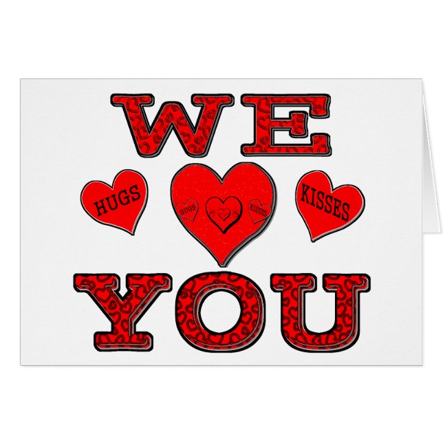 Nous vous aimons (Devant horizontal)