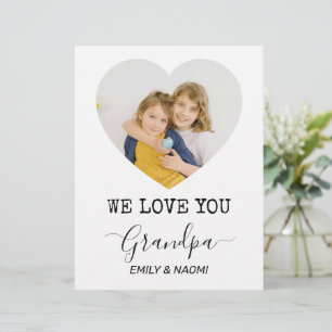 Nous Vous Aimons Grand-Père En-tête de lettre pe
