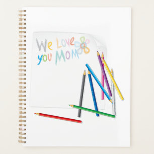 Nous vous aimons Maman Dessin à la Craie