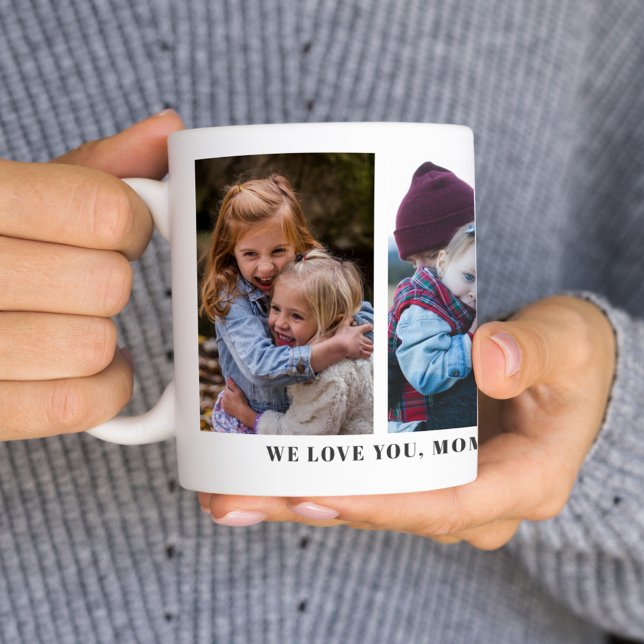 Nous Vous Aimons Mommy Personnalisé Custom Mug (Créateur téléchargé)