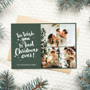 Nous Vous Souhaitons La Meilleure Carte De Noël