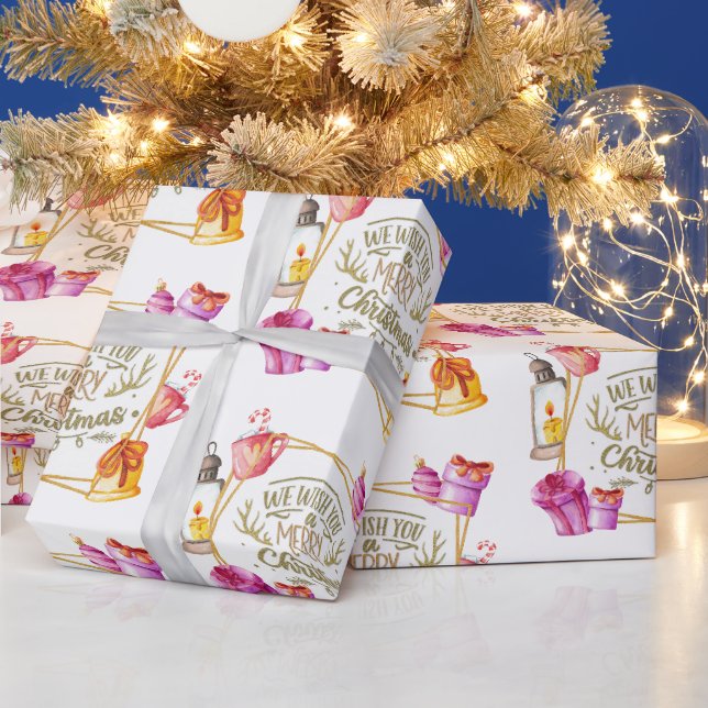 Nous vous souhaitons un joyeux papier cadeau de No (Vacances)