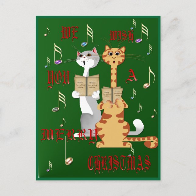 Nous Vous Souhaitons Une Carte Postale Joyeuse De  (Devant)