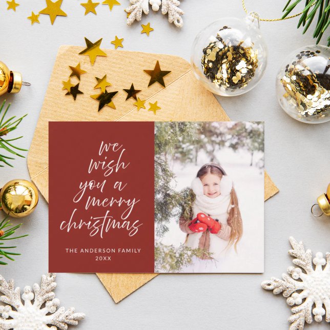 Nous vous souhaitons une joyeuse carte de Noël (Créateur téléchargé)