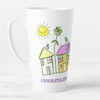 Nouveau Accueil Mug Latte Personnalisé Conçu Par E