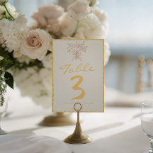 Nouveau-Art-Wasserfarbe gezeichnete Hochzeitstisch
