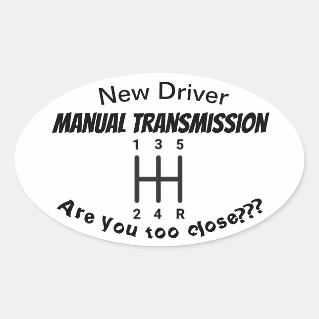 Nouveau autocollant manuel de conducteur de transm (Devant)