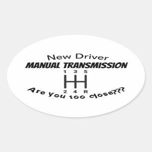 Nouveau autocollant manuel de conducteur de transm