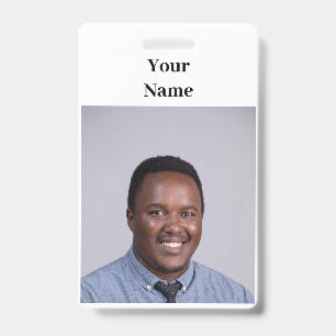 NOUVEAU ! Badge - Vertical - Personnalisé