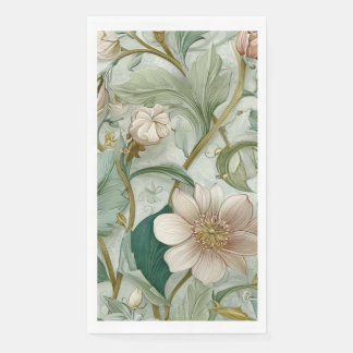 Nouveau Bloom Eleganz Botanisches Papier Serviette