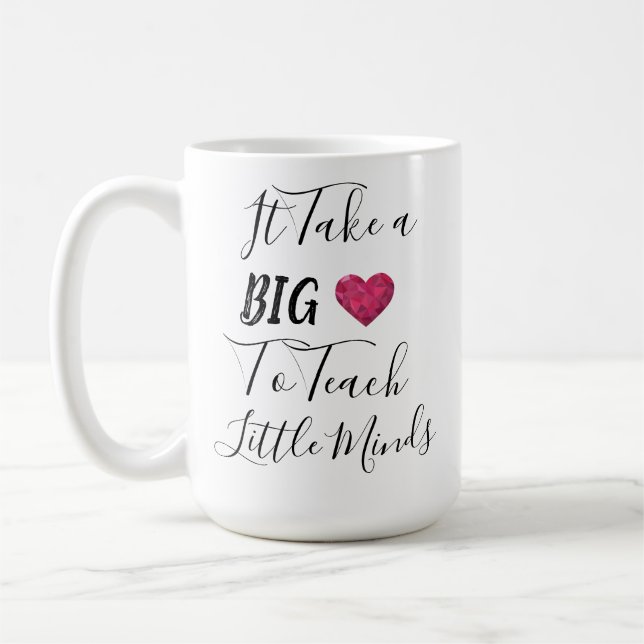 Nouveau cadeau de l'enseignant, nouveau Mug de l'e (Gauche)