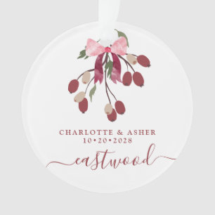 Nouveau cadeau Mr & Mrs Christmas Ornament